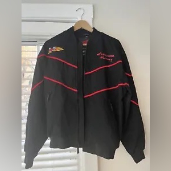 Vintage Honda Men's Racing Bomber Jacket - Picture 9 of 9